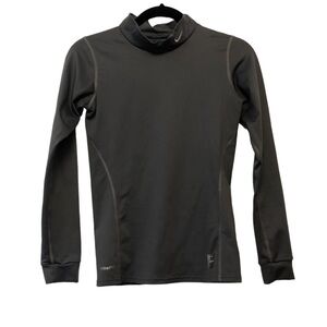 Gray Nike Base Layer Long Sleeve Shirt